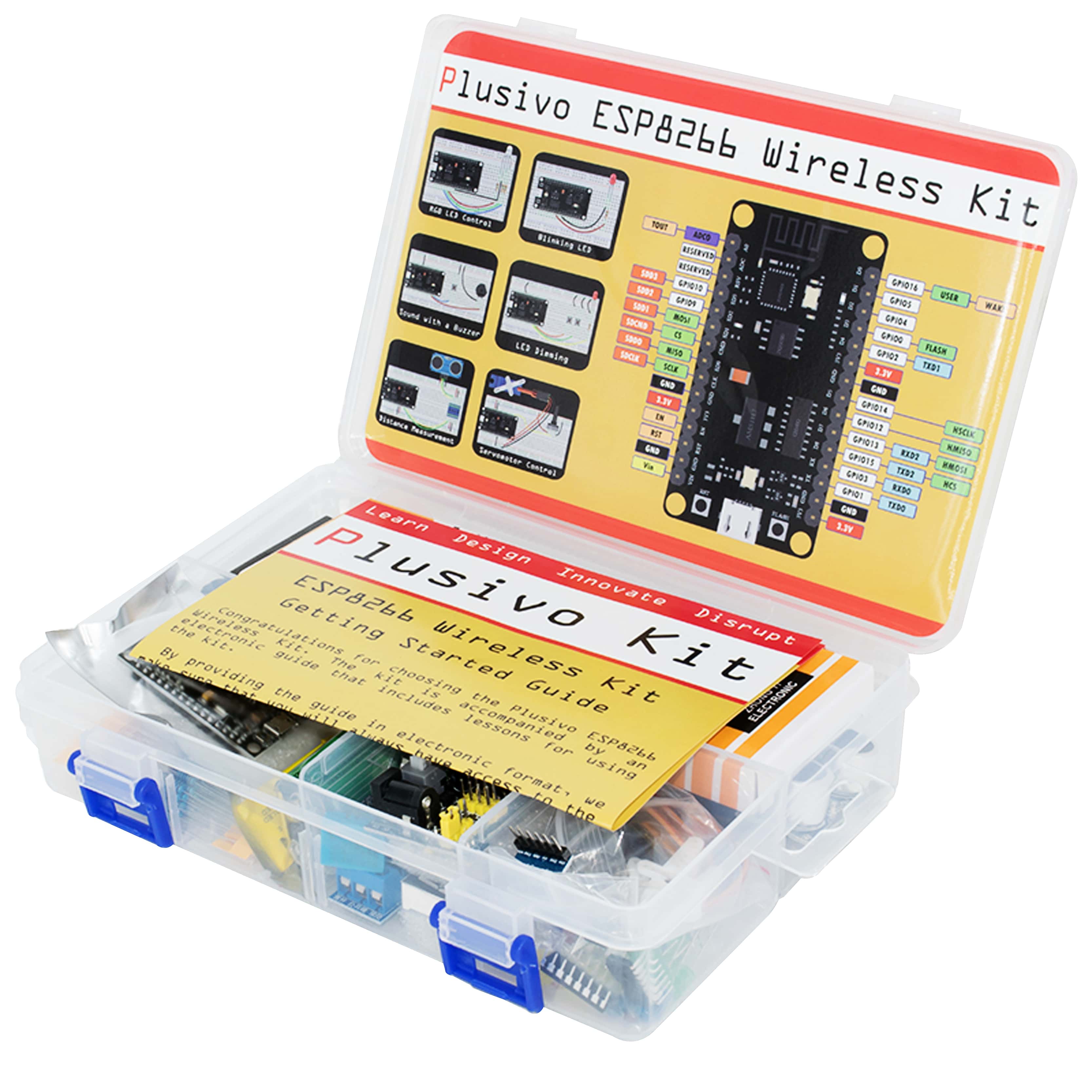 Plusivo Electronics Component Starter Kit