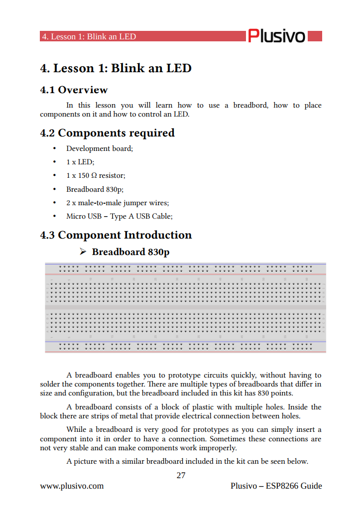 Plusivo Microcontroller Super Starter Kit (196 pcs)