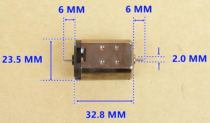 DC Motor (10000 RPM at 12 V)