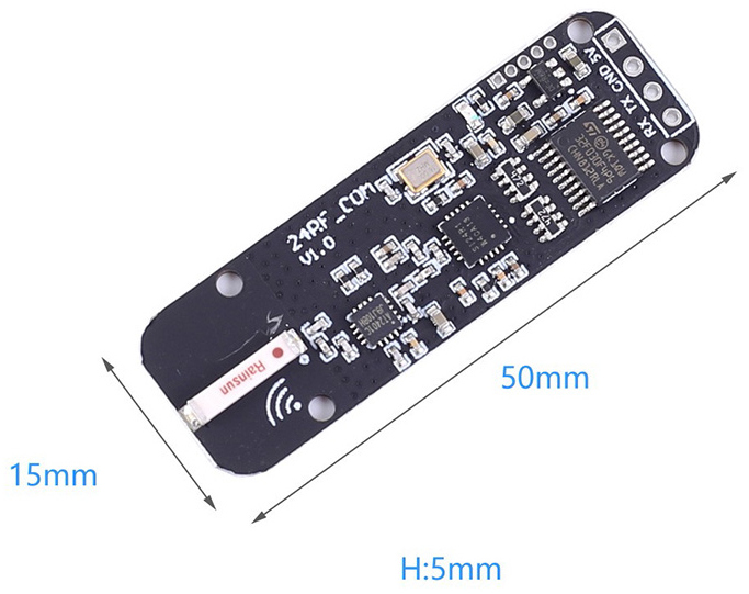 Nrf Module Adapter Serial Communication Adapter for NRF24L01 Modules